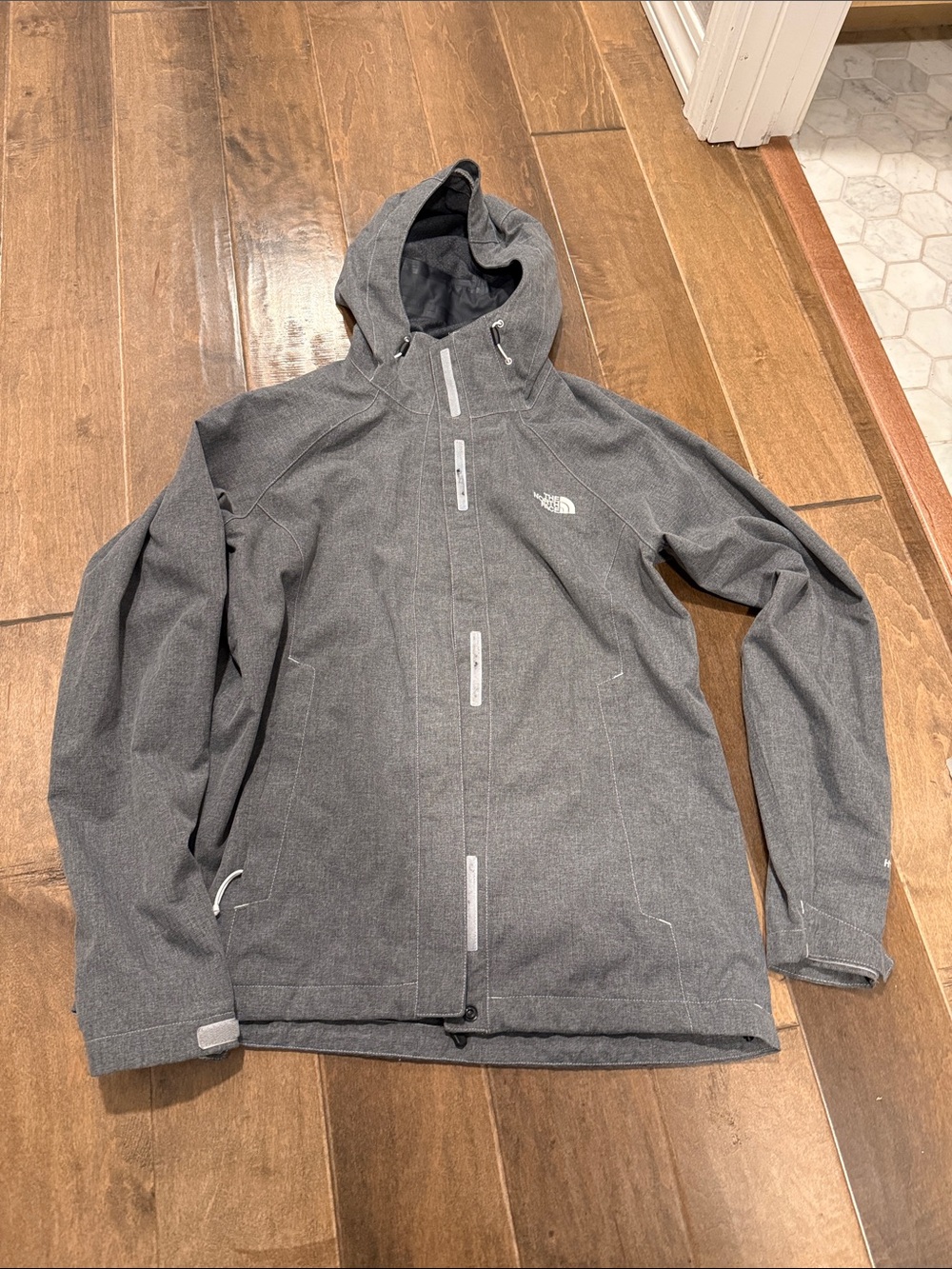 The North Face Grey Hooded Jacket